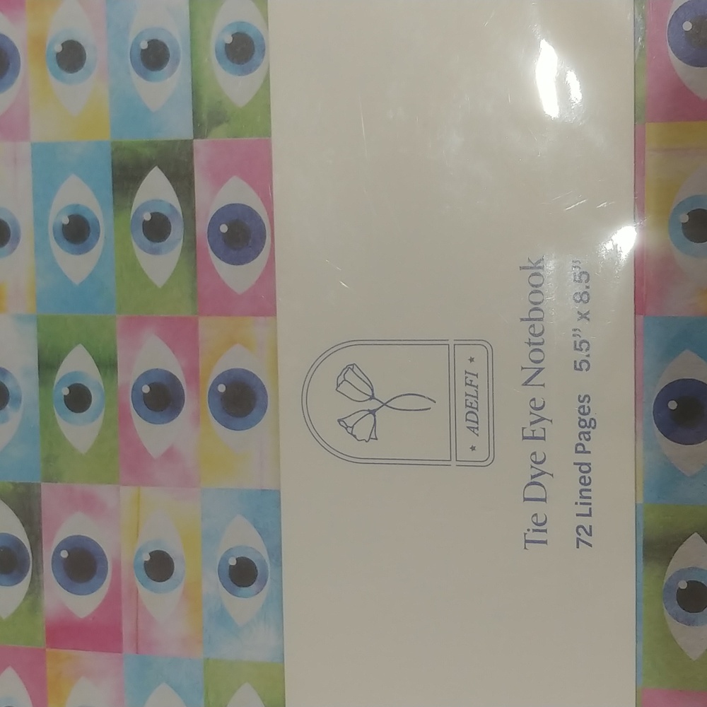 Solstice Multicolor Eye Pattern Notebook - Picture 2 of 3